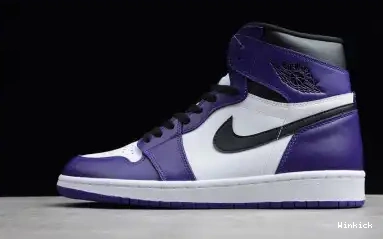 JORDAN HIGH PURPLE 555088-500 COURT AIR 1 0523